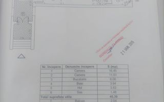 Apart. 2 cam. Parter cu Balcon + Parcare! Chiajna lângă Pădure ! - Schiță 24