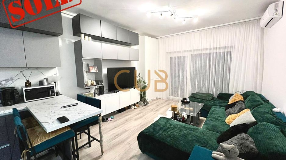 KUBIK - Ap2cam complet mobilat+utilat|curte40mp, parcare| ARADULUI - Poză 1