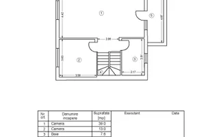 Vila tip duplex | 6 camere | 186mp utili | 2 locuri de parcare | Millo - Schiță 30