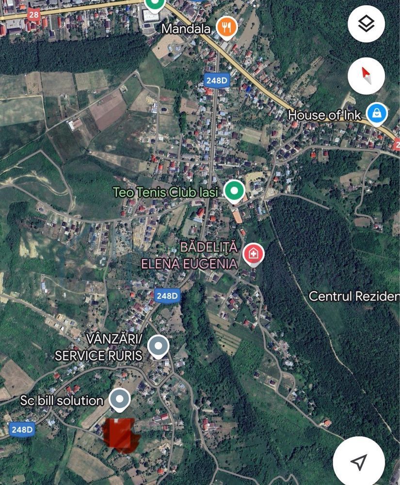 Teren Tomesti Intravilan - Poză 1