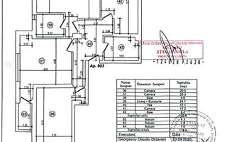 AP. 4 CAMERE CASA PRESEI, PARCARE, NOU, INCALZIRE PARDOSEALA, COMIS 0% - Schiță 16