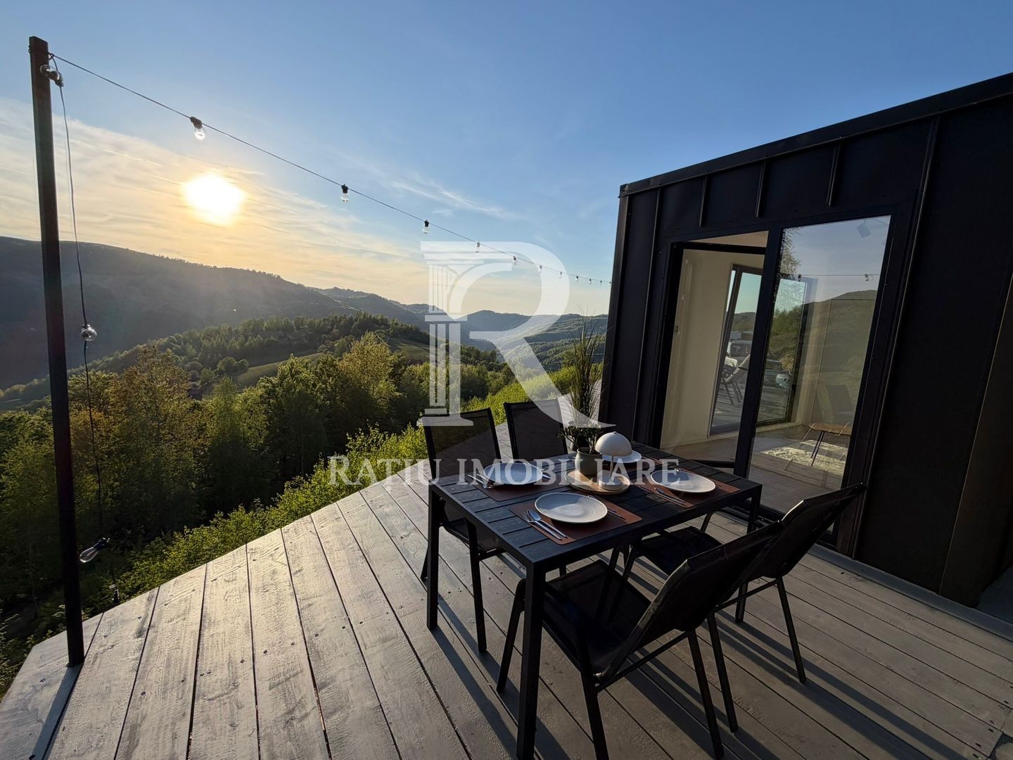 Cabană nouă off-grid de vânzare | Priveliște panoramică | Munteni - Poză 1
