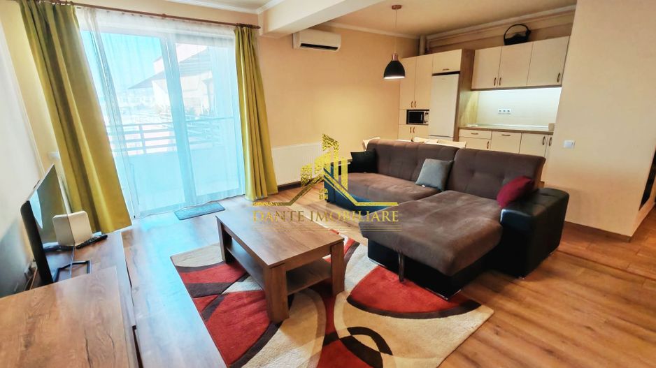 2 camere, mobilat modern, bloc nou, terasa, parcare, Marasti - Poză 1