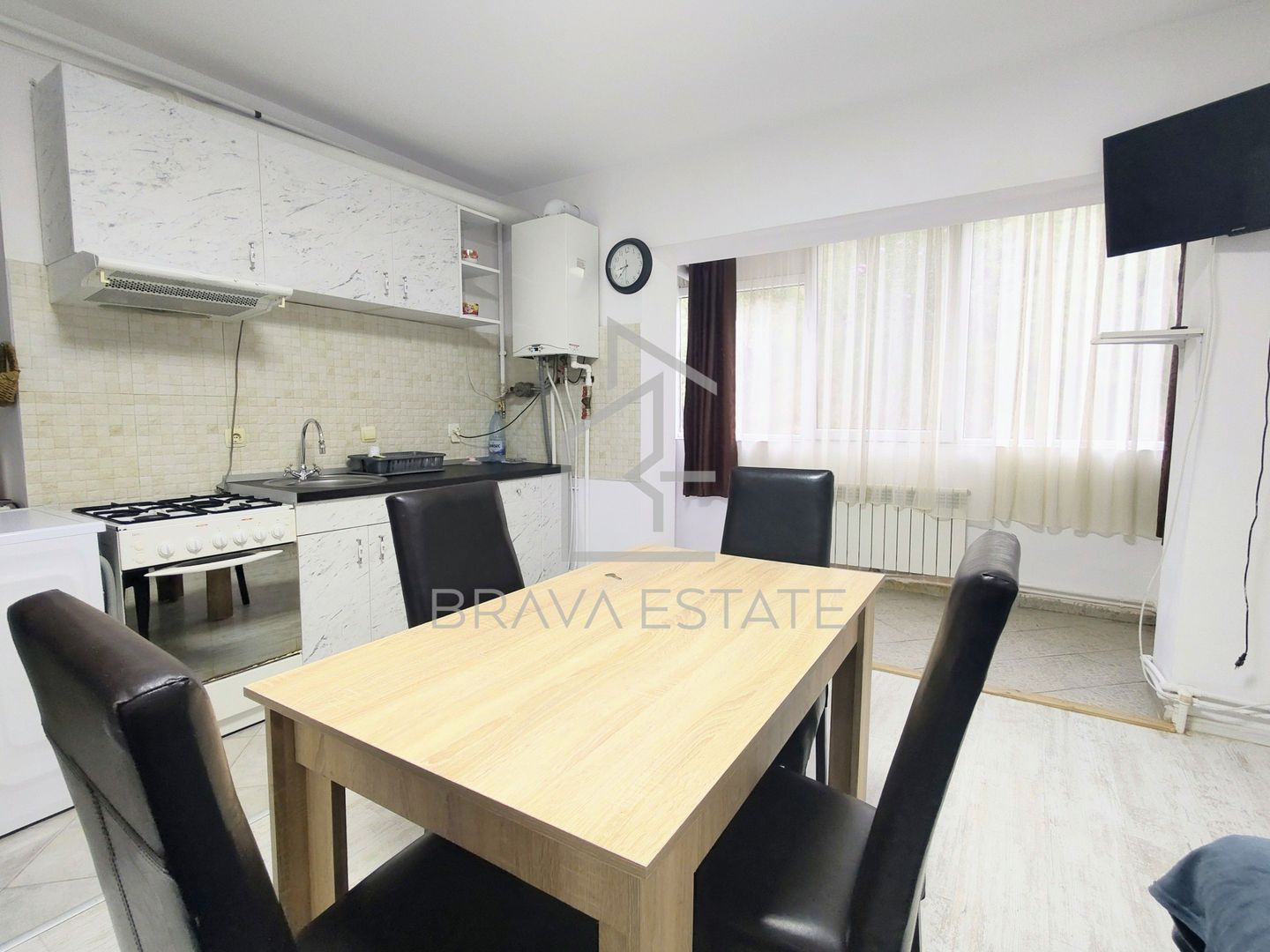 Apartament 2 camere, 40mp, semidecomandat, mobilat, balcon, Stejarului - Poză 4