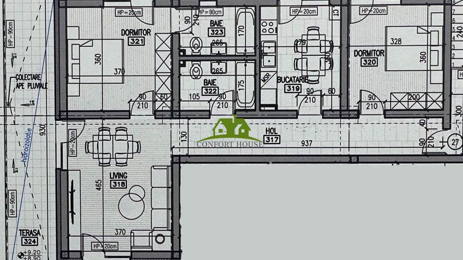 Apartament 3 camere,, bloc nou, P+3, Ap.27, Et.3, Bl.3 - CP2440362 - Poză 6