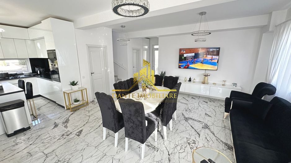 Casa individuala, 5 camere, mobilata lux, utrafinisata, Chinteni - Poză 17