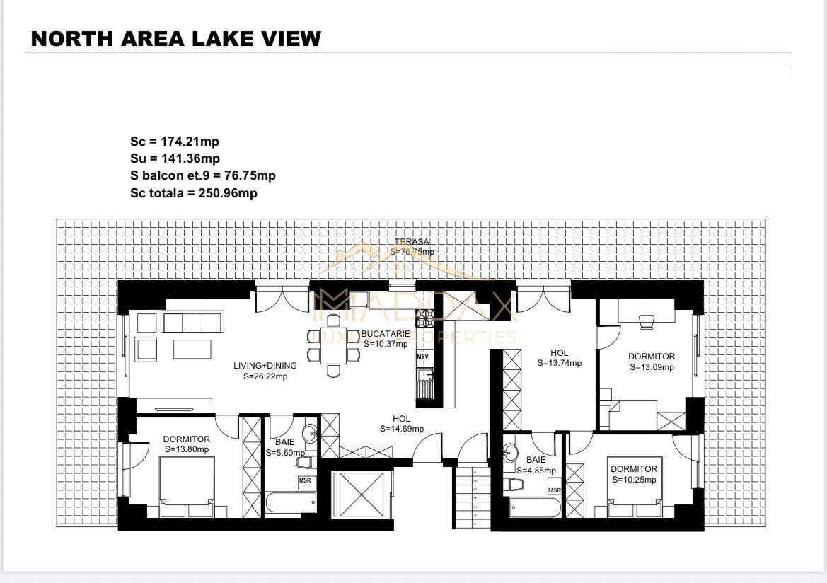 Penthouse Duplex**Rooftop** Gradina privata 250 mp//HERASTRAU//NORD - Poză 17