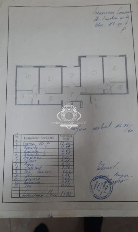 Rahova-Sebastian | 4 camere | 82mp | Parter | bloc reabilitat | 123.000 euro - Poză 12