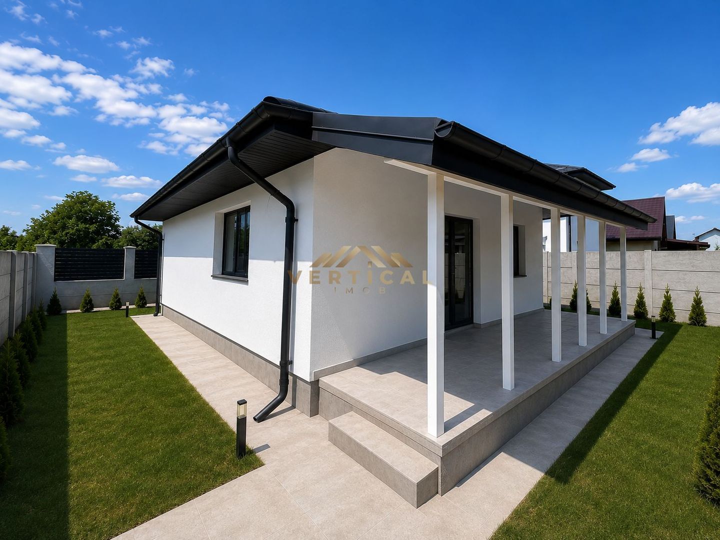 Casă individuală nouă/Teren 300 mp Comuna Berceni - Poză 2