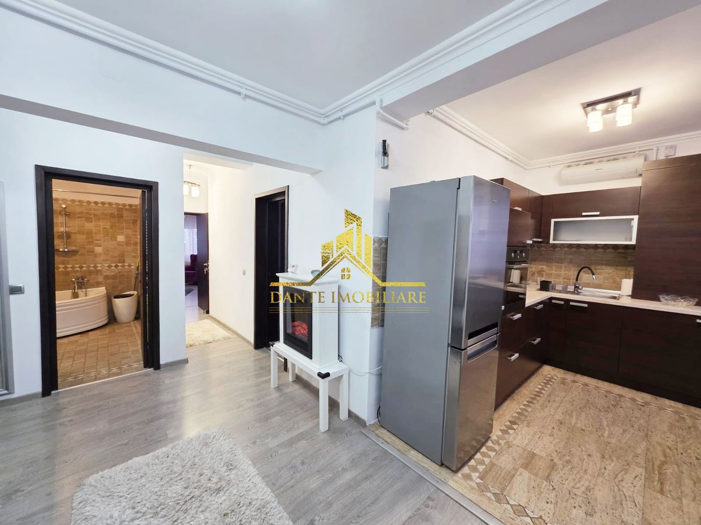 3 camere, mobilat modern, bloc nou, parcare, Buna Ziua - Poză 15