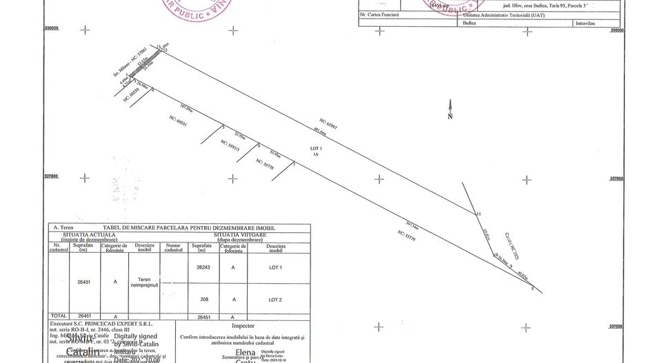TEREN 26.500 mp -BUFTEA - INDUSTRIAL / COMERCIAL - Poză 3