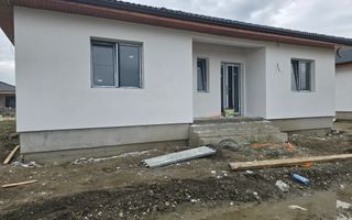Casă 4 cam,2 băi,terasă acoperită,500mp.teren,gard,pavaj. - Poză 4
