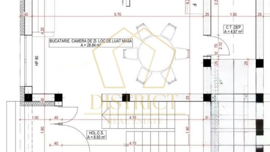 Duplex cu 4 camere 2 bai si dressing, 115 mp utili in Urseni. - Schiță 14