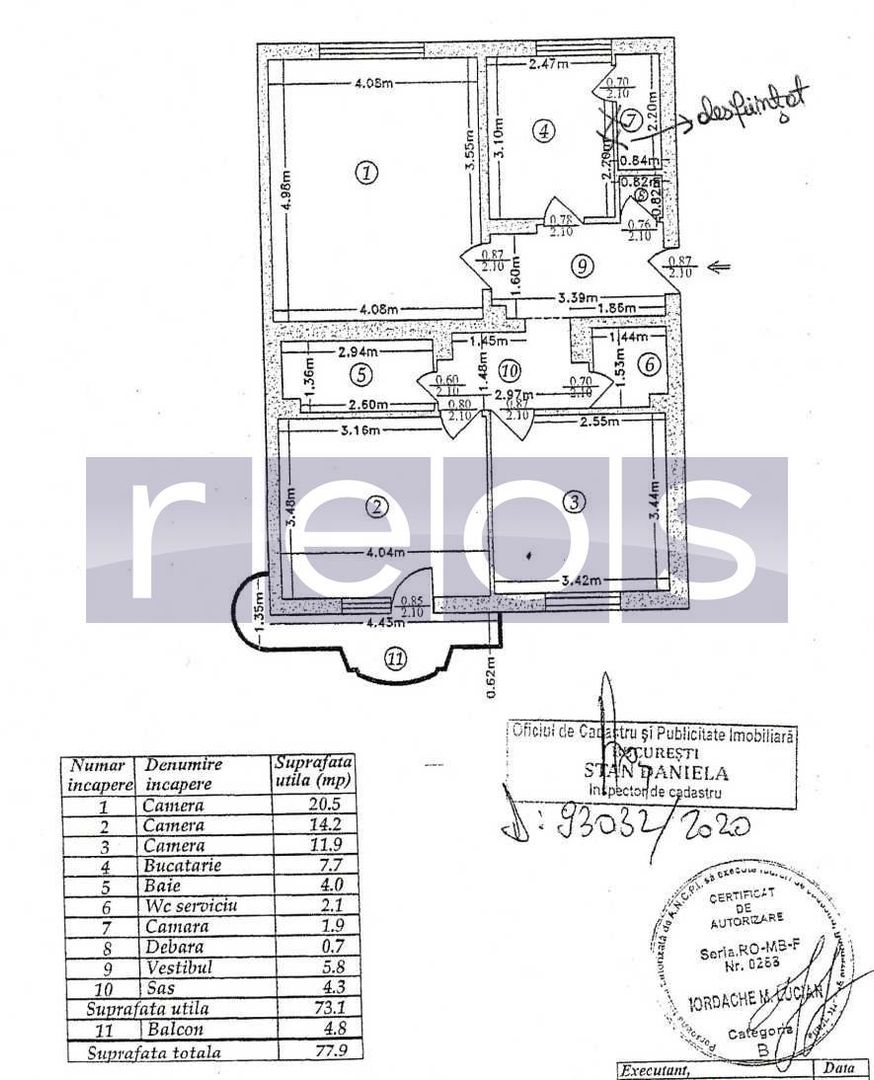 VANZARE 3 CAMERE DECOMANDAT -TIMPURI NOI -NERVA -VITAN MALL - Poză 8