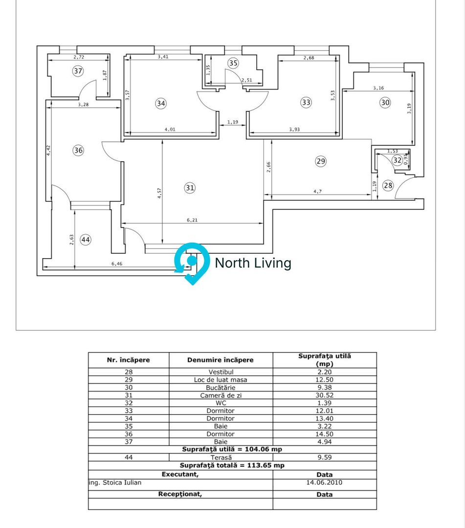 Apartament 4 camere de vânzare cu parcare în Green Vista/Iancu Nicolae - Poză 5
