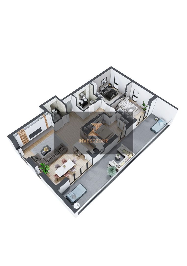 Vindem apartament tip penthouse in complexul Prima Arena - Poză 3