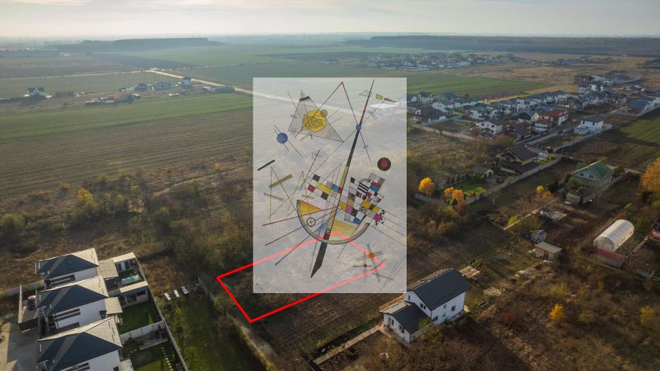 DRAGOMIRESTI-DEAL, TEREN 447 MP, DESCHIDERE 11 MP! - Poză 5