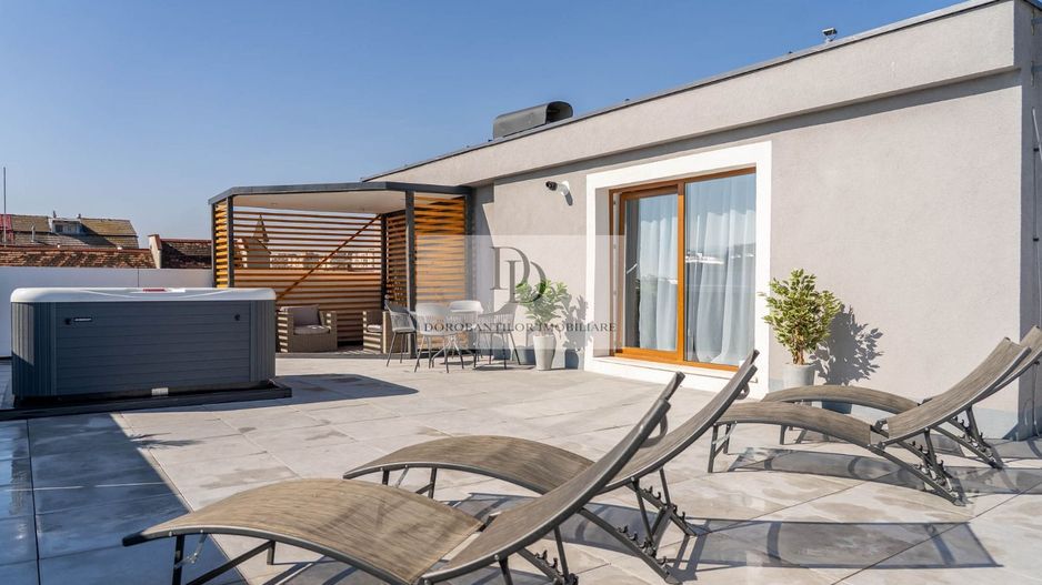 Penthouse LUX cu terasă 150 mp & jacuzzi | Iulius Mall – FSEGA - Poză 17