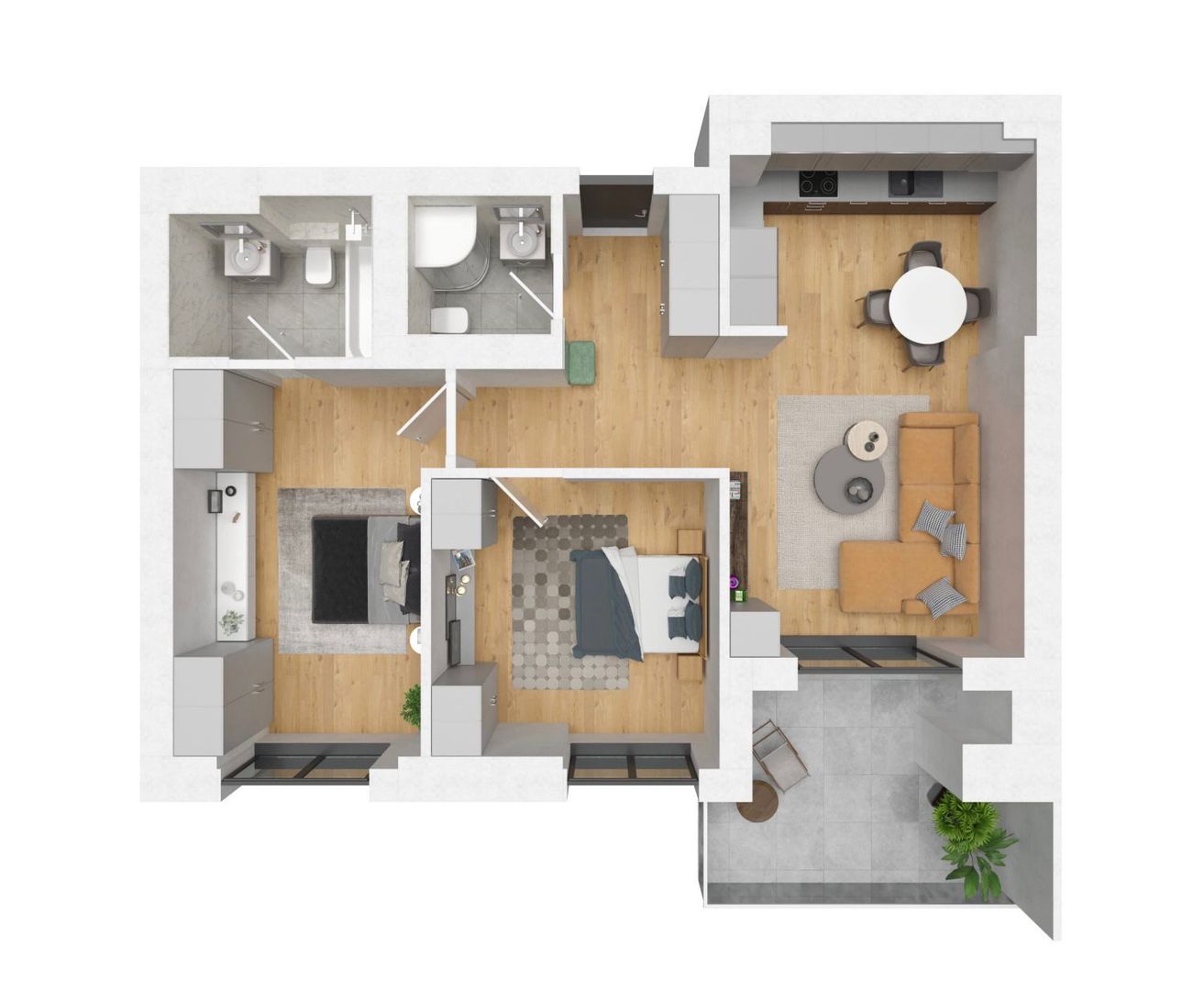 Apartament 3 camere | PIPERA - Poză 2