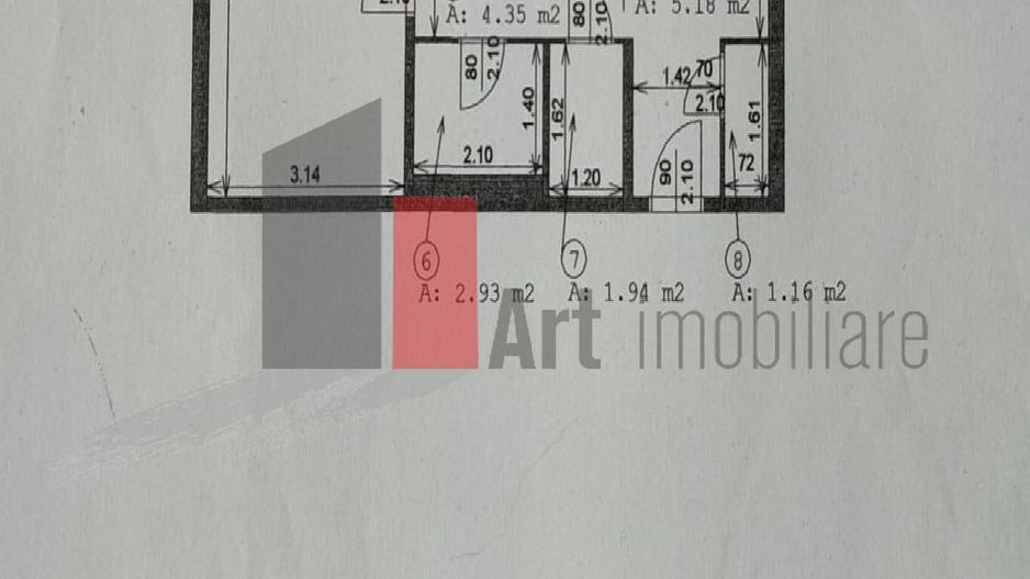 Apartament cu doua camere de vanzare-Margeanului-Rahova-cu centrala - Poză 10