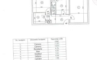 2 camere | 50mp | 1981 |  Centrala | Gorjului-Veteranilor - Poză 5