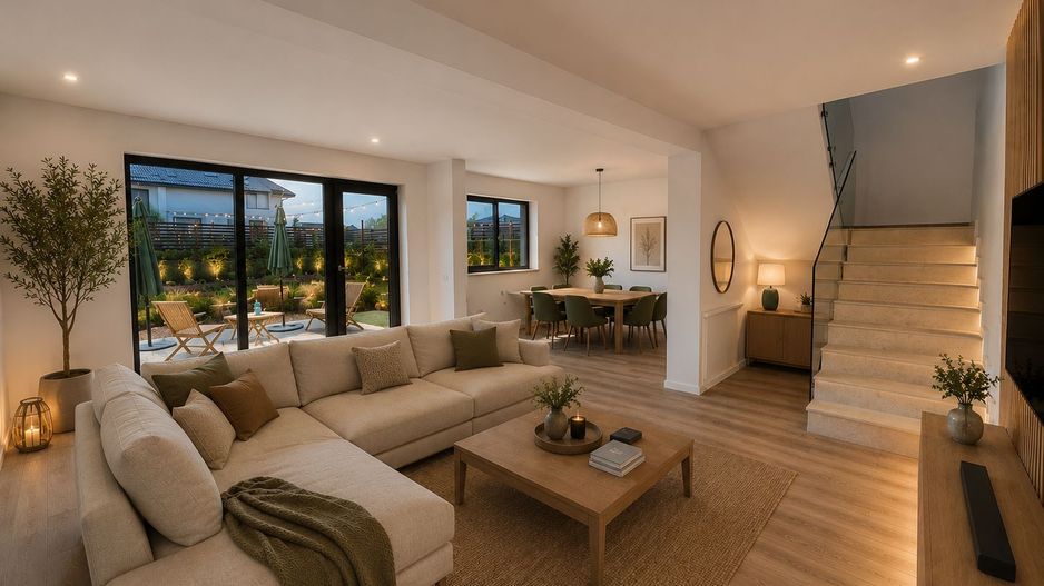Casa individuala 5 camere, teren 704 mp - 163 mp utili, cel mai mare din zona - Poză 1