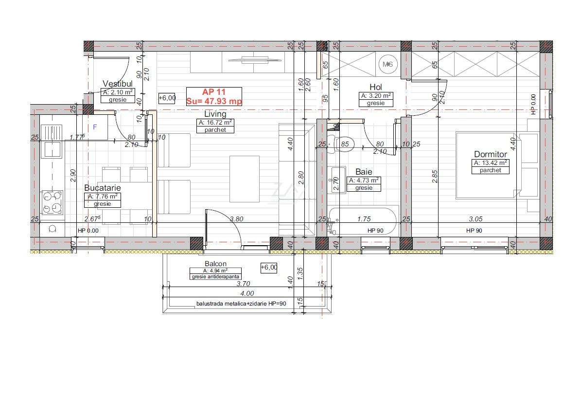 PRIMA INCHIRIERE.  Etaj 1. Bucatarie inchisa. Loc de parcare. - Poză 11