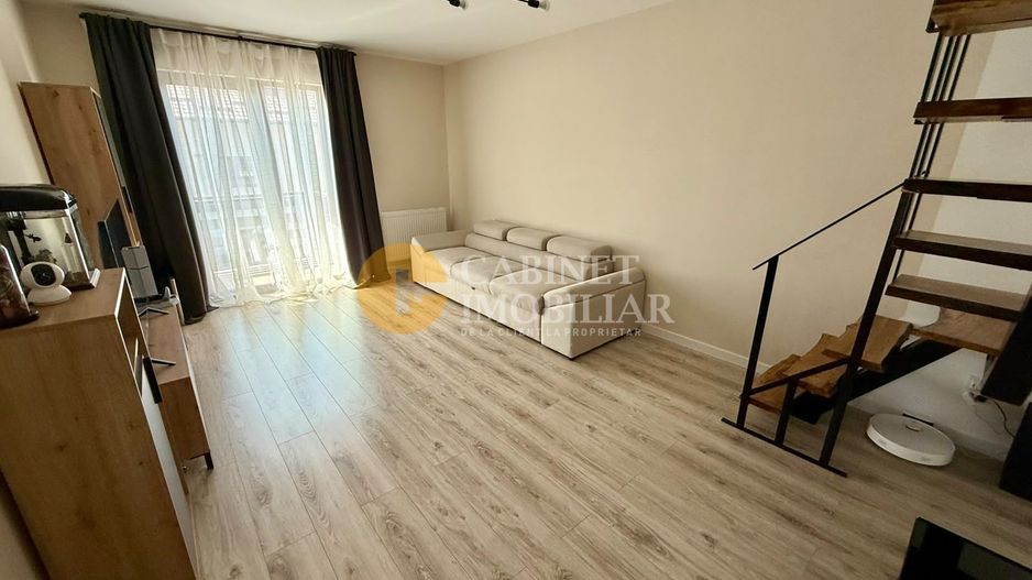 4 CAMERE DECOMANDAT--ETAJ+MANSARDA AMENAJATA--BLOC TIP VILA - Poză 1