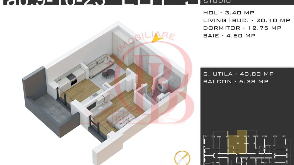 Apartament 2 camere-Th Pallady-Metrou N Teclu-Promo Parcare - Schiță 11