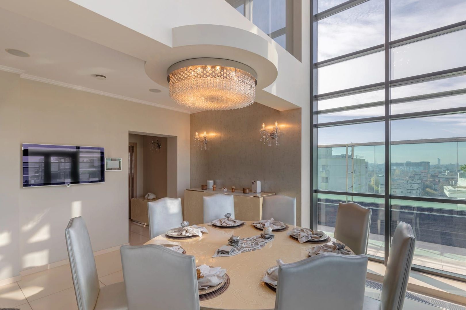 PENTHOUSE CU VEDERE PANORAMICA 258mp|| TERASE 215 MP || 3 LOCURI DE PARCARE - Poză 5