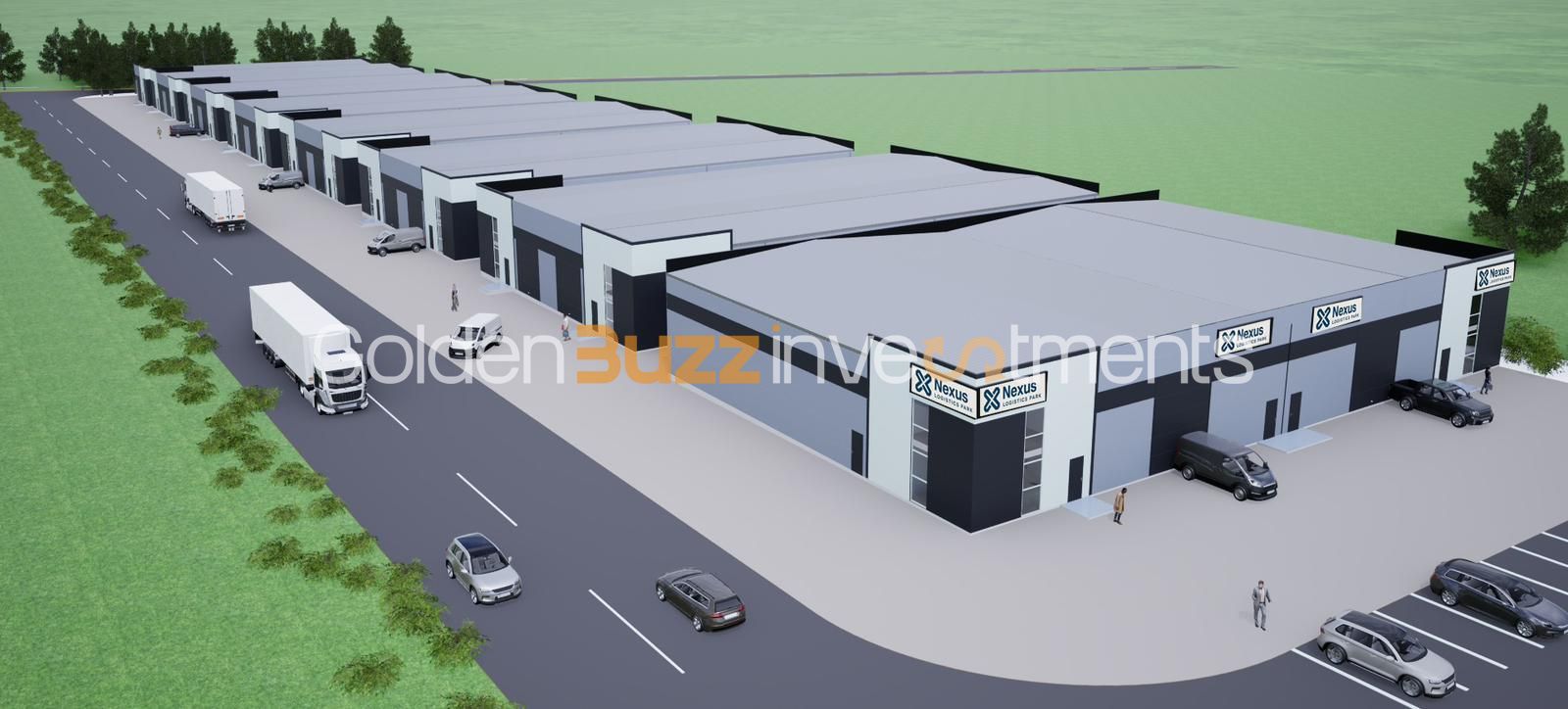 Hale Industriale NOI DN2 Afumati|15 Unități | Acces TIR + Vizibilitate - Schiță 10