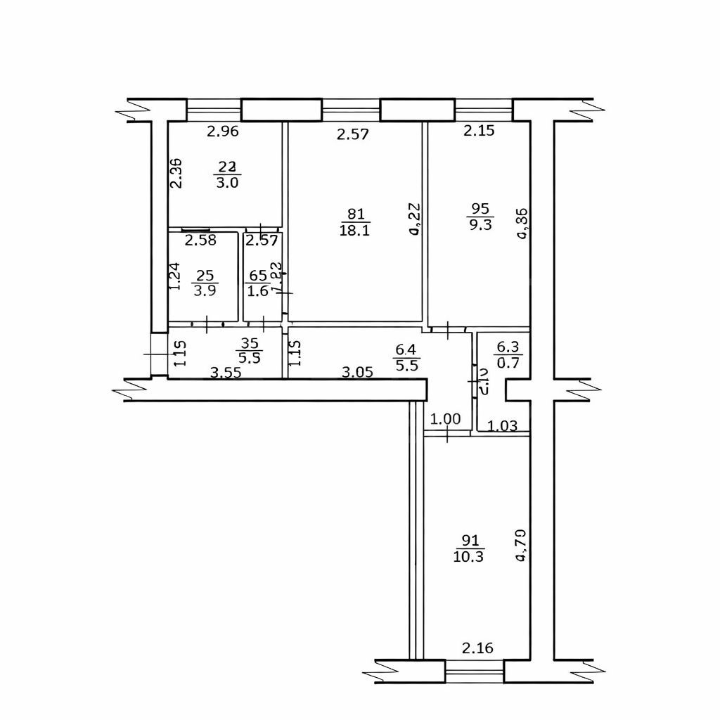Vânzare, apartament, 3 camere, strada George Cosbuc, Centru. - Poză 9