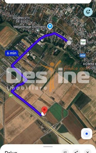 TEREN  EXTRAVILAN 7.802 mp –DOMNESTI, ILFOV - Poză 2