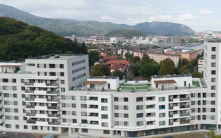 Penthouse 4 camere, 2 terase, panoramă munți și Tâmpa - Poză 27