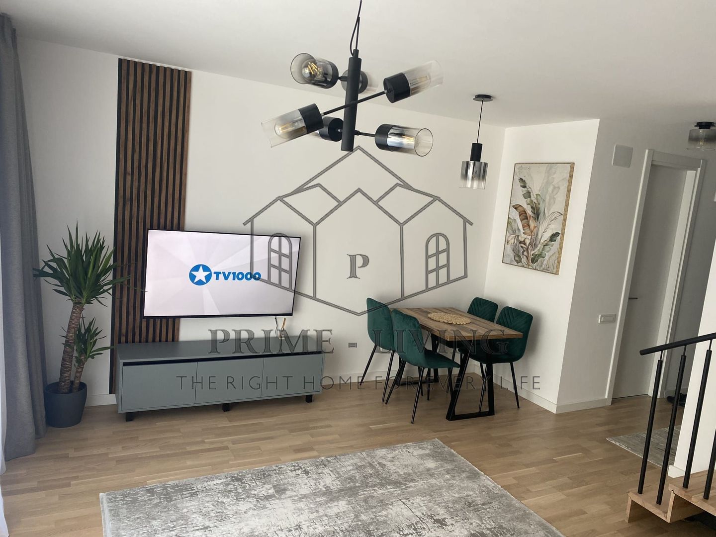 VILA COMPLET MOBILATĂ  LA INCHIRIERE, IN COMPLEX REZIDENTIAL - Poză 3