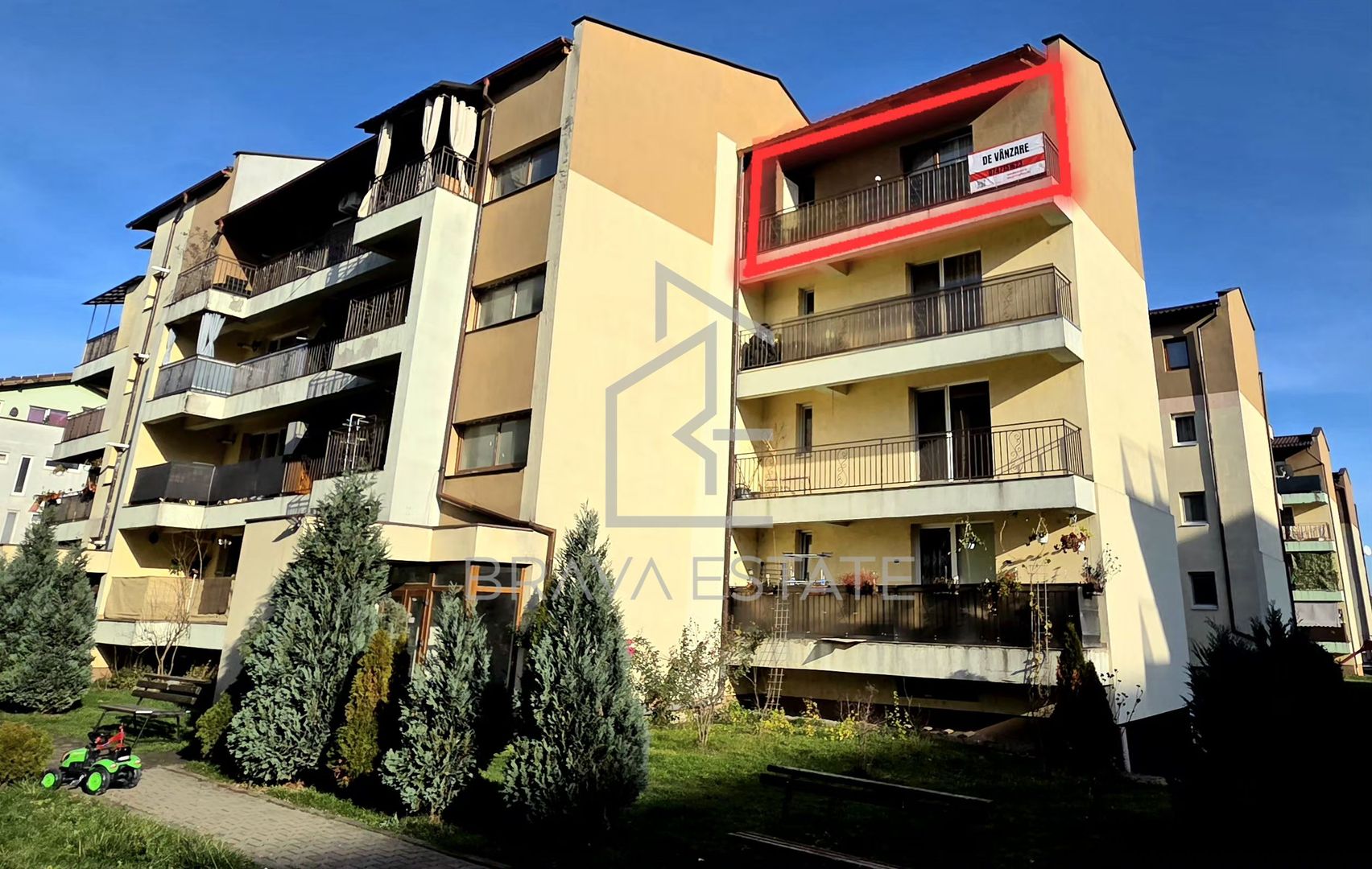 Apartament 3 camere , 43mp , 2 balcoane, zona Eroilor Floresti - Poză 1