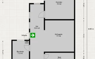 Casa de Vanzare Crangasi | 3 Camere | 5 min de mers Metrou Crangasi - Poză 13
