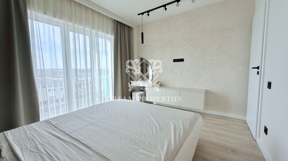 Apartament 2 camere ultrafinisat, 2 balcoane, parcare, Apahida - Poză 3