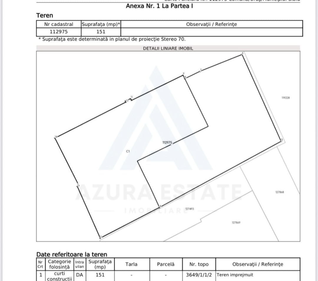 Casa 3 camere baie cu geam pivnita si teren 151 mp in zona Centrala - Poză 12