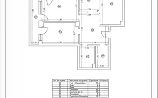 Tomis Nord - Vanzare apartament decomandat cu 3 camere, bloc nou. - Poză 21