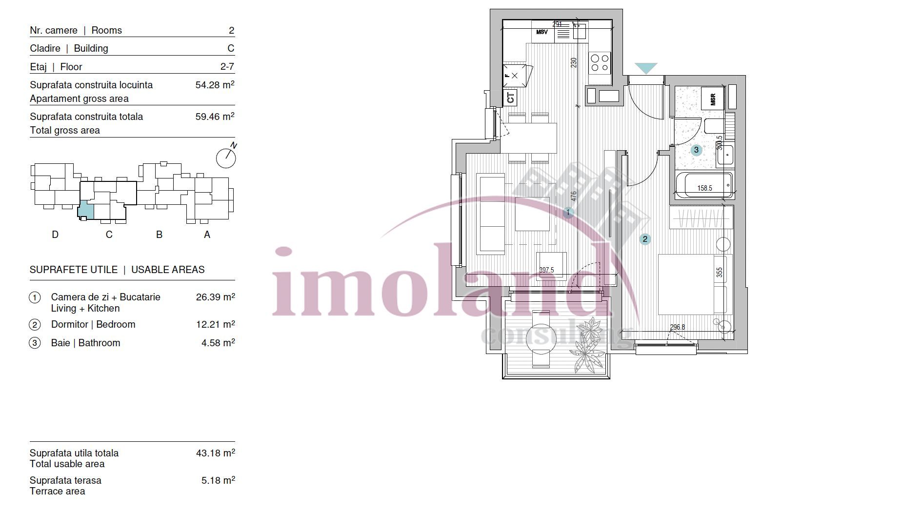 Vanzare apartament 2 camere bloc 2023 | lac Baneasa - OMV Petrom City - Poză 18