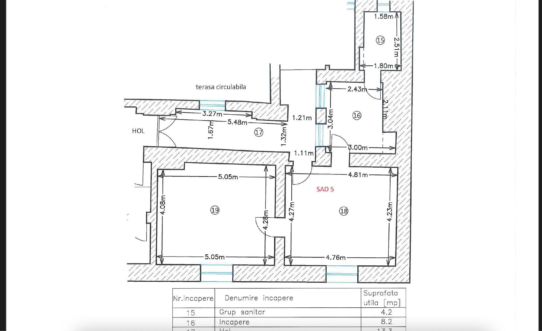 Spatii de birouri Ultracentral suprafață  de 67.6  mp - Poză 2