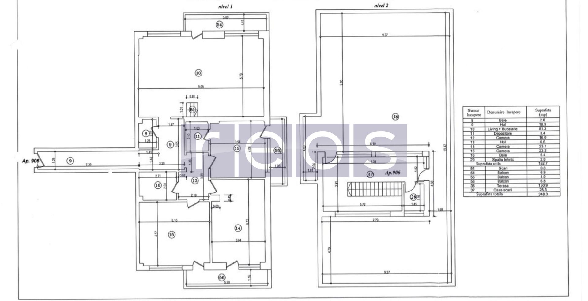 PENTHOUSE 349 MP | TERASA 150MP | DAMAROAIA - Poză 34