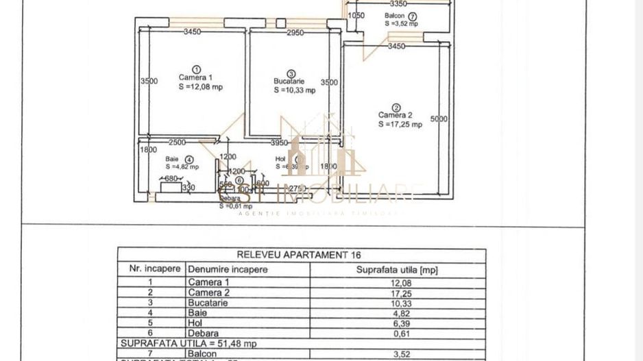 Apartament cu 2 camere / Calea Aradului / Decomandat - Poză 11