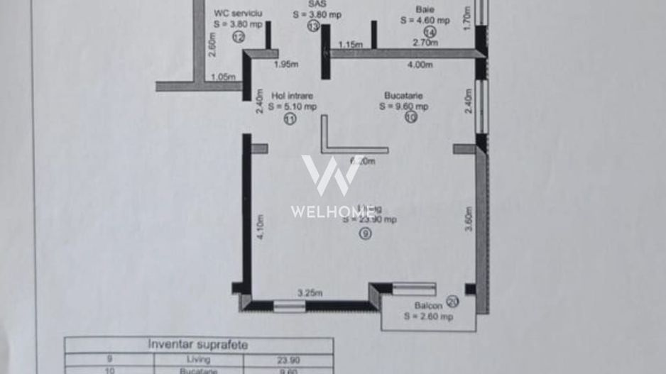 Apartament modern, 3 camere, SELIMBAR - Poză 13