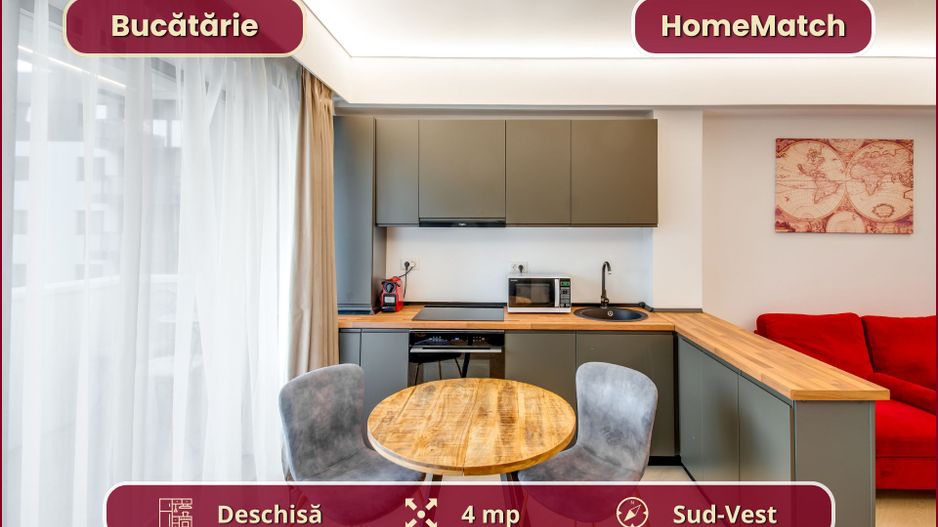 Cortina North || 2 camere || Finisaje de lux || Parcare || Comision 0% - Poză 5