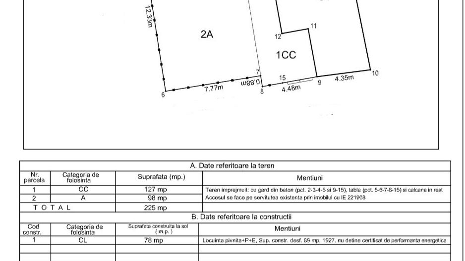 Căsuță interbelică în Cartierul Evreiesc | 225 mp teren | Curte liberă 135 mp - Poză 13
