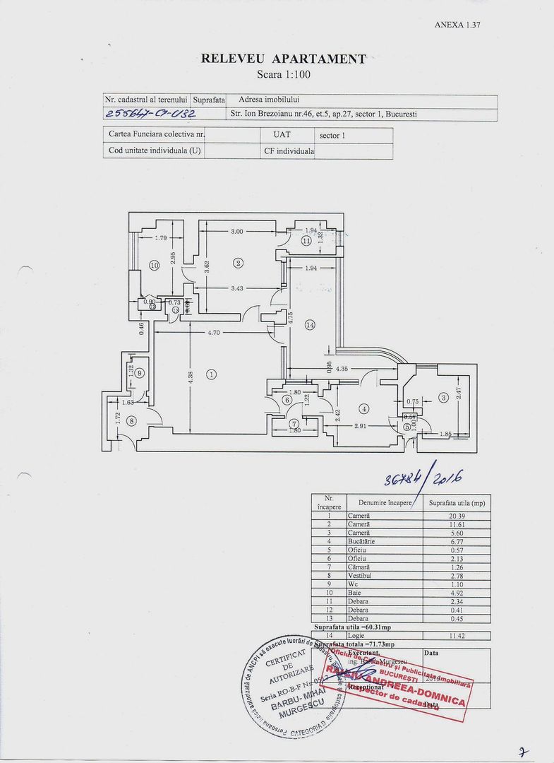 De Vanzare Apartament 3 camere Cismigiu - Sala Palatului - Poză 19