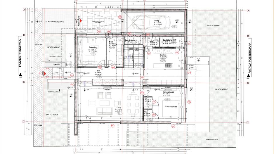 Vânzare, vilă, 2 nivele, 6 camere, zona Pipera, București - Schiță 14