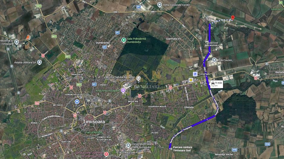 Teren Pozitionat strategic cu front la centura Timisoara Comision 0 - Poză 3